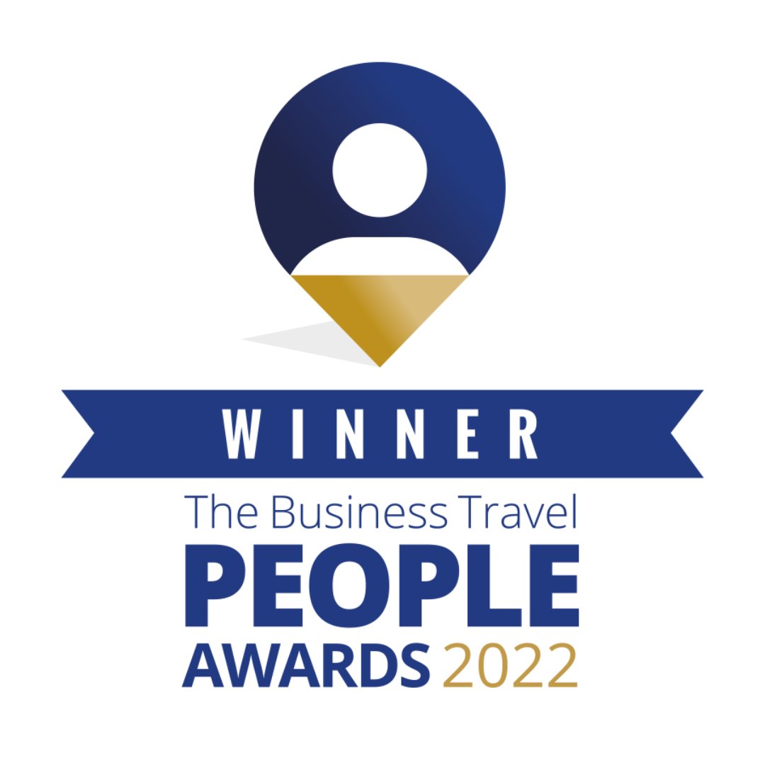 Our TMC of the Year award goes to Blue Cube Travel. Congratulations! Thank you to HotelHub for sponsoring this award. #TBTPA2022 @bluecube_travel