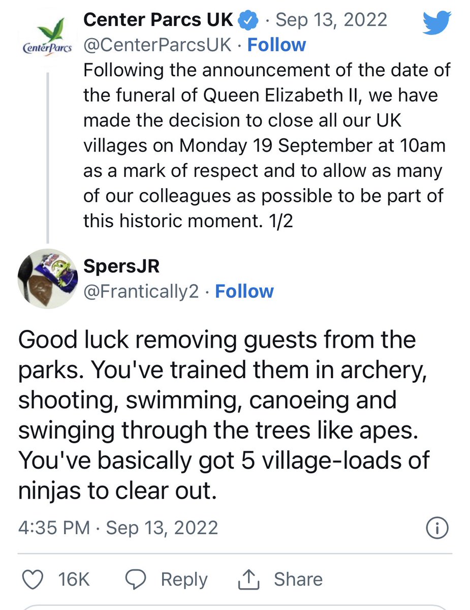 I can’t stop laughing at this epic response. Made my night.