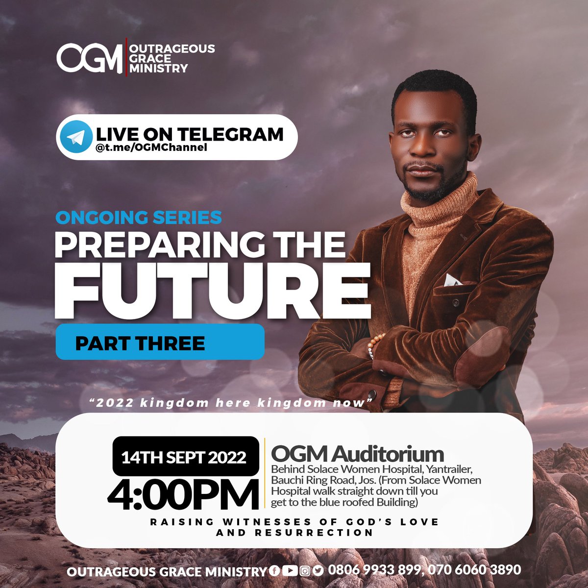OGM_Jos's tweet photo. Fellowship with us tomorrow https://t.co/P7TkYpgTuJ