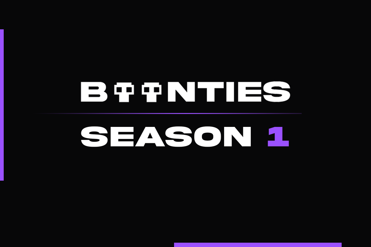 BOONTIES SEASON 1 IS STARTING 👻

A lot of new features has been implemented, we can't wait for you to test them!

Season pass is purchasable on your profile page for 300 $BOO 💰

Link to Boonties: boonties.io
Link to the season Medium: bit.ly/BoontiesSeason1