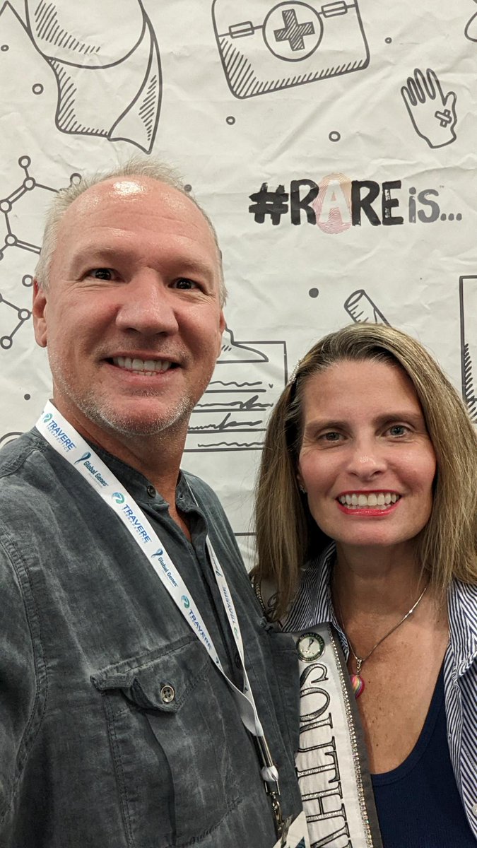 BarbyIngle's tweet photo. Welcome back to @globalgenes in person... and online. An inspirational, educational, networking event for the #rarecommunity #RareDisease #RareStar #GGsummit2022 #KenAndBarby #RareIs... Day 2 https://t.co/gT2WIVO2cO