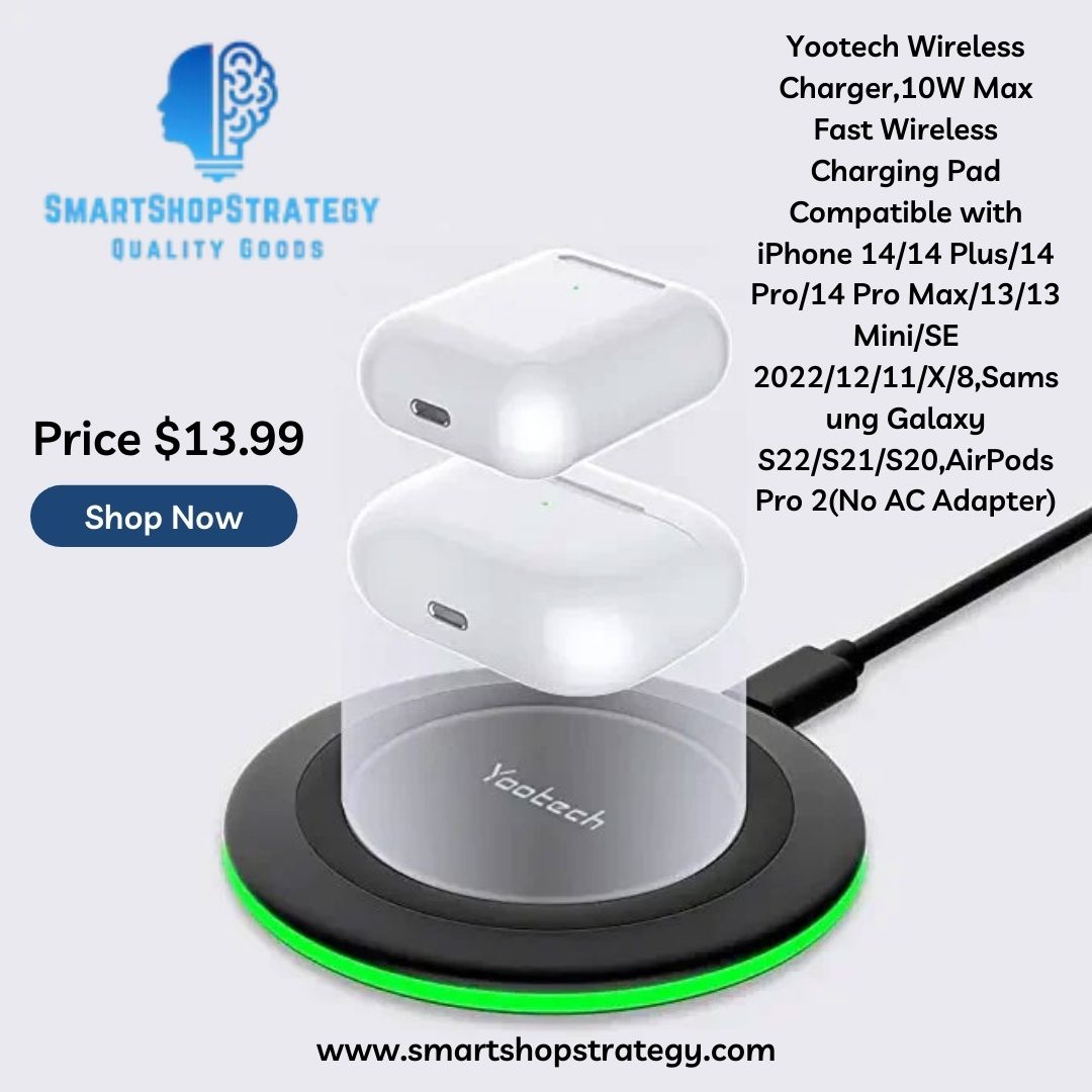 Shop_strategy's tweet image. Yootech Wireless Charger...
Visit: smartshopstrategy.com/products/yoote…
#mensfashionwatch #cameralensprotector #temperedglass #bluetoothearphone #gamepad #ThinkUnitedInc #ThinkUnitedServices