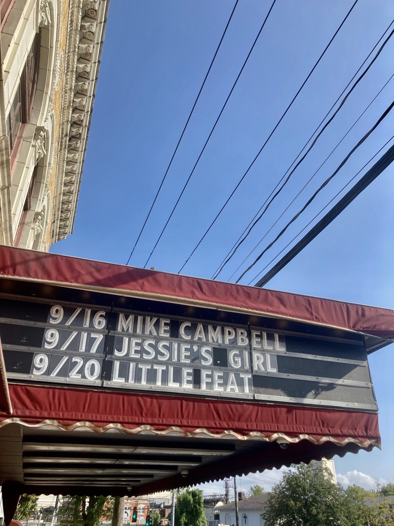 Blue skies and a calendar full of shows! What's better? Who's coming to party 🥳 w/ @MikeCampbellHQ FRI, SEP 16, Jessie's Girl SAT, SEP 17, and @littlefeattweet on TUE, SEP 20? Grab your tickets 🎫 and come have some fun-->> bit.ly/3vJUXJ0