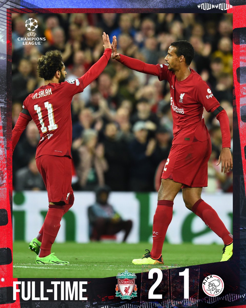 Con el partido terminado, quién fue el mejor del equipo? Yo me quedo con Matip y Thiago en segundo lugar.