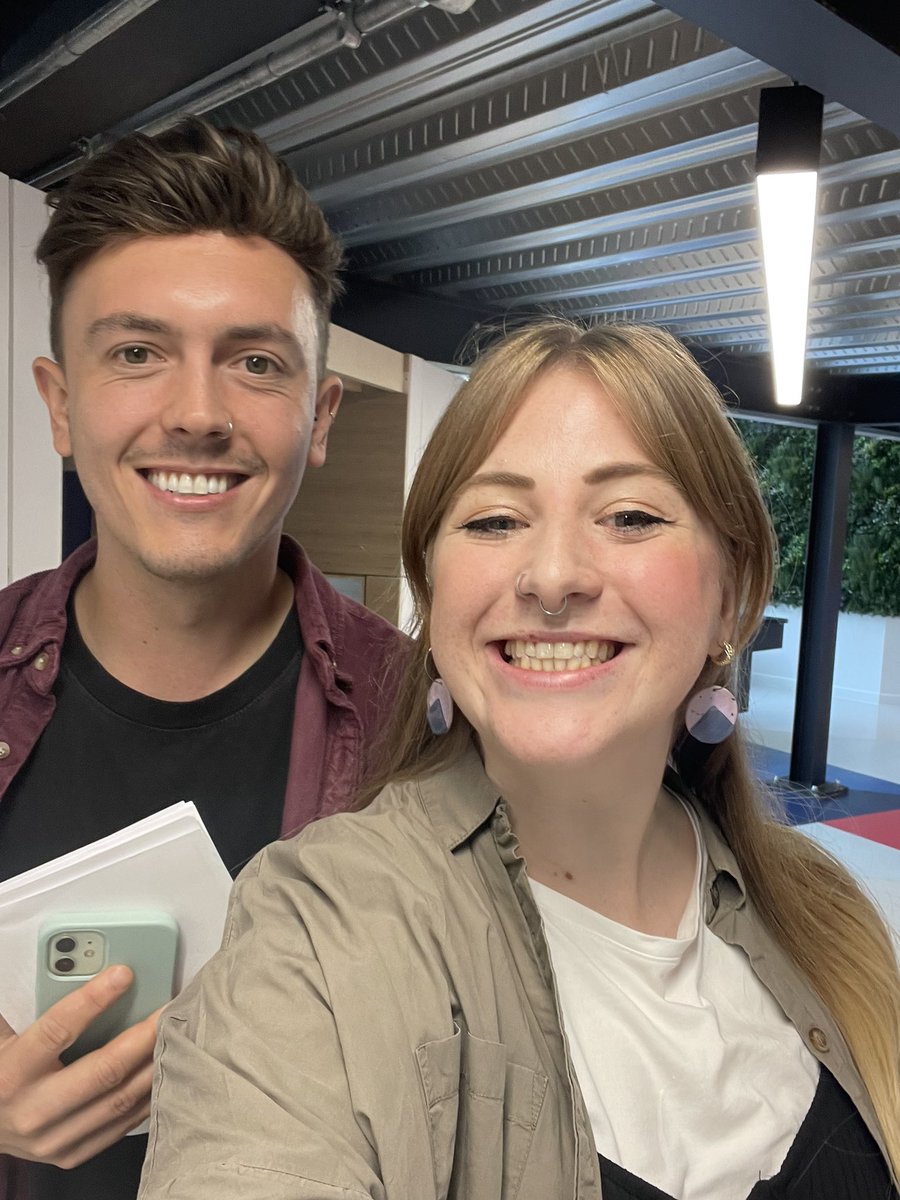 lucyrobinsonseo's tweet photo. Had a blast nattering on camera with my pal &amp; colleague @DanRow92 and discussing all things content strategy today ✨

Video coming soon! 👁👄👁 https://t.co/F3gIIssyoD