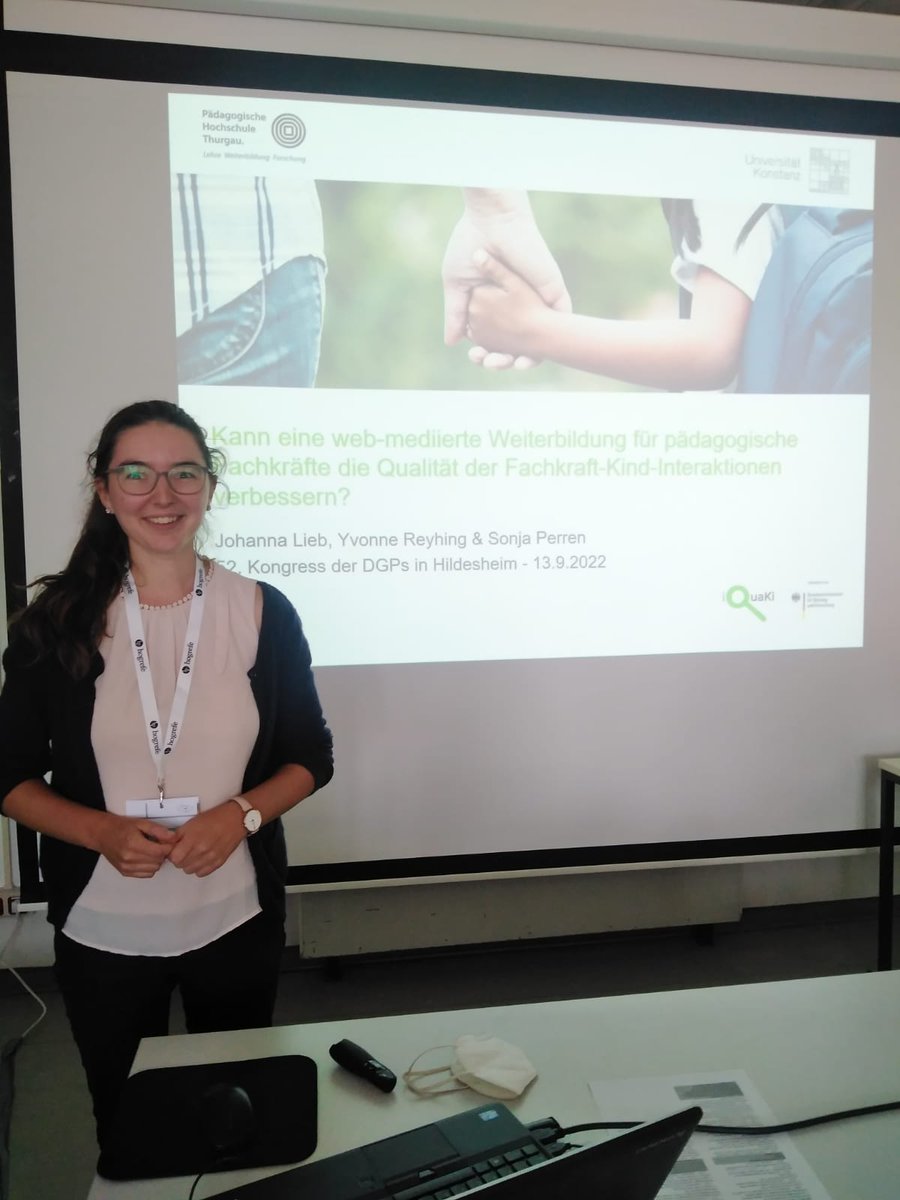 Today I presented our intervention study on caregiver-child interactions at #dgpskongress <a href="/PerrenSonja/">Sonja Perren</a> @YReyhing