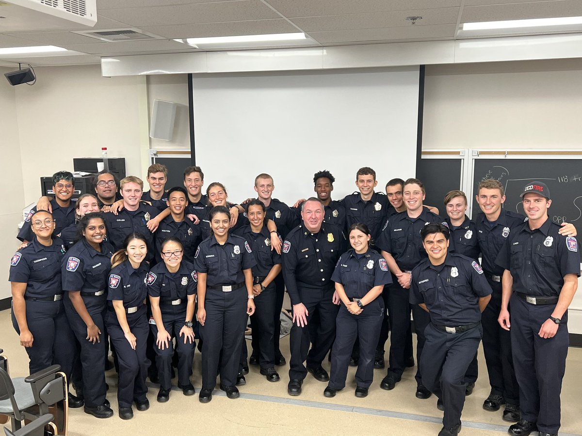Why does UC Davis have its own fire department? I can think of a lot of reasons… but my favorite: our student employees! A 4-year degree from a top academic institution, real-world skills from UCDFD, &amp; selfless service to the community. It’s who we are, and what we do! #UCDavis