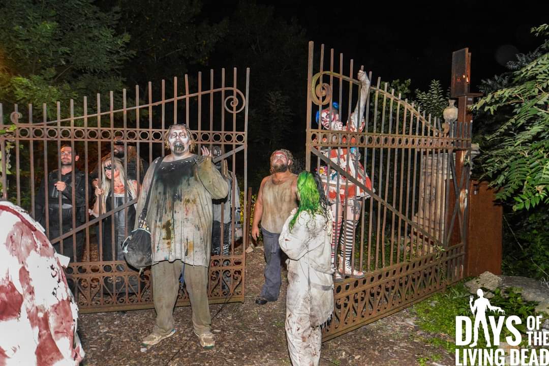 dayslivingdead's tweet photo. A brand new season starts tomorrow!!! Tune in to our facebook page every Wednesday through October to follow the union of @FearHellsGate &amp; @StatesvillePris https://t.co/34LWB7ic6T