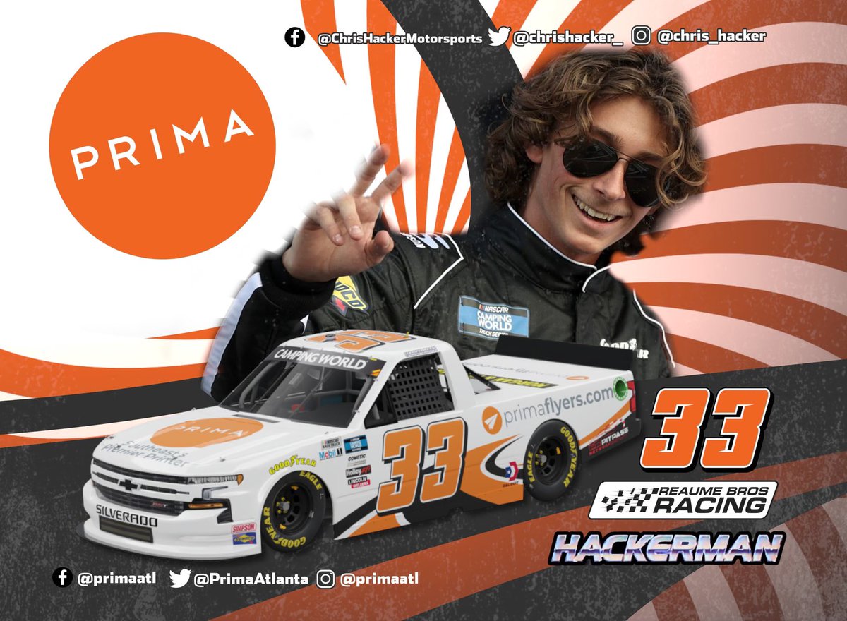 chrishacker_'s tweet photo. Woke up Monday morning thinking I wasn’t racing this weekend. Josh called my agent and asked if I was available.
24 hours without sleep and a lot of phone calls later, we’re racing at Bristol this weekend with the help of @primaatlanta!
Dream come true.
@fgrACCEL | @RBR_Teams https://t.co/tpGmOT3DpK