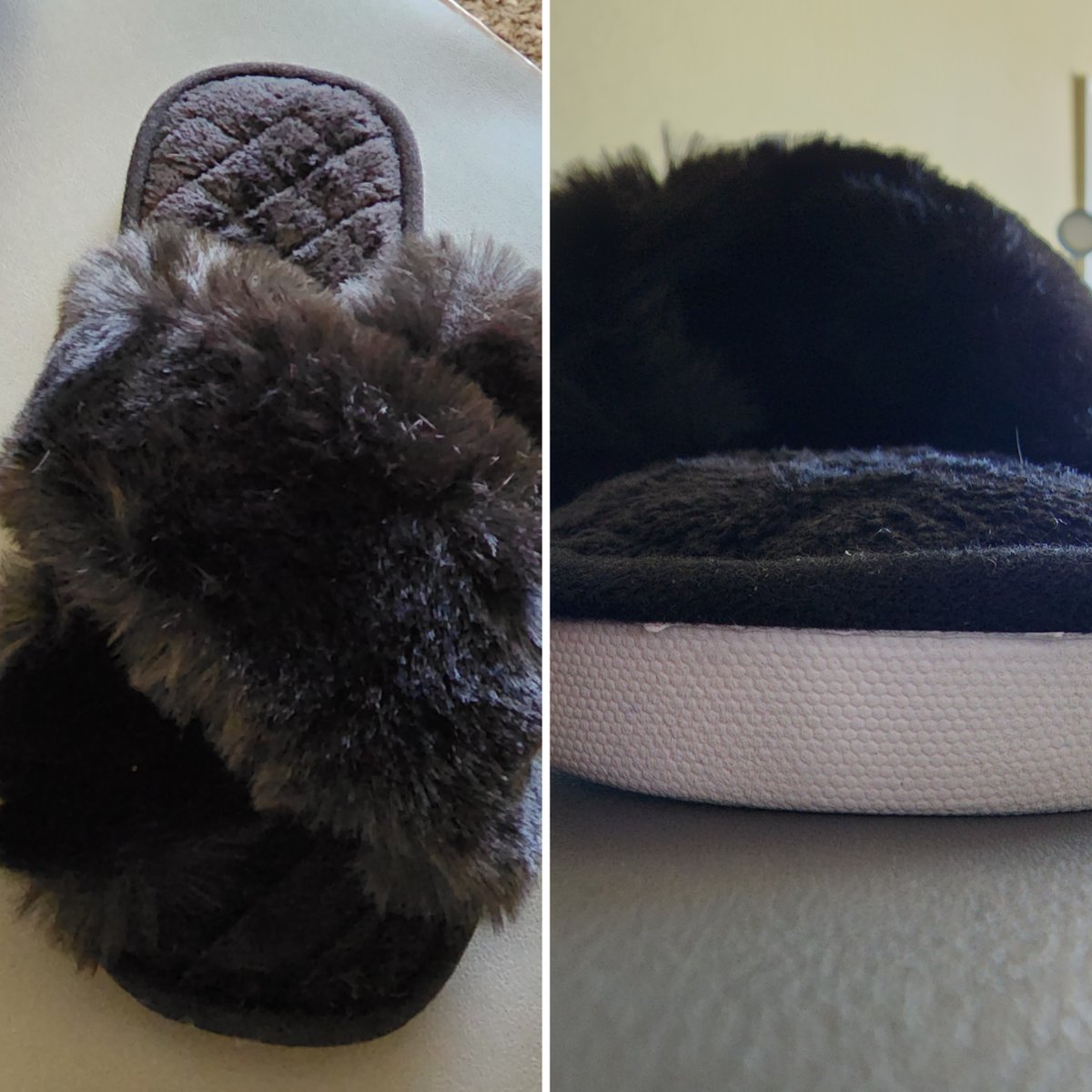 britinicia's tweet photo. Fluffy plush slippers are comfortable and stylish. What I like most is the grip they have on the soles. It's comforting knowing that I won't slide out of my slippers easily or slip om my thick carpet. #bltspeaks #amazonfind 

https://t.co/Z8Ur2pVTrD https://t.co/rPvLUjeruf