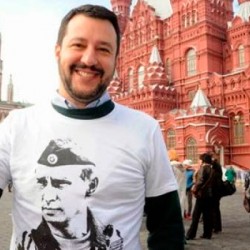 @washingtonpost @DDaltonBennett For those who don't know him, let me introduce Matteo Salvini, leader of far right Italian party Lega Nord.
The right wing coalition is - according to polls - about to win the election on 9/25.