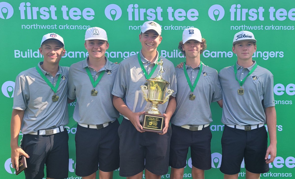 kent_early's tweet photo. Tiger Golf wins the Confidence Classic sponsored by the First Tee @ BVCC. Owen Crain - medalist, Landon McNitt - 3rd, AJ Martin- 6th, Zach Carter- 7th &amp; Braydon McDougal- 10th. Tigers shot +6 as a team for a two day total of 582. #GoTigers https://t.co/dt5zvkAx5O