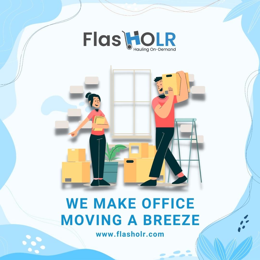 flasHOLR's tweet photo. Our providers are reliable, well-trained, and always on-time. Move your office with just a few clicks. Book your move with FlasHOLR now! https://t.co/ZC7FpUGS8n

#haulitwithflasholr #moveitwithflasholr #ondemandhauling #hauling #haulingservice https://t.co/8yGpmFF4JC