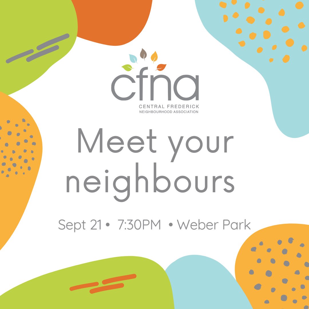 You are invited to our AGM where we will be voting in new board members. Regardless of your time commitments, there is a place for you. 

Weber park by the playground at 7:30pm on Wednesday, September 21, 2022