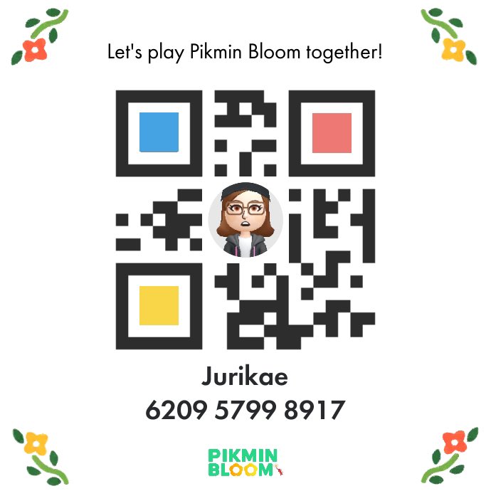 heyjurikae's tweet photo. Let's play Pikmin Bloom together! My friend code is: 620957998917 https://t.co/GjIPEZSYY5
