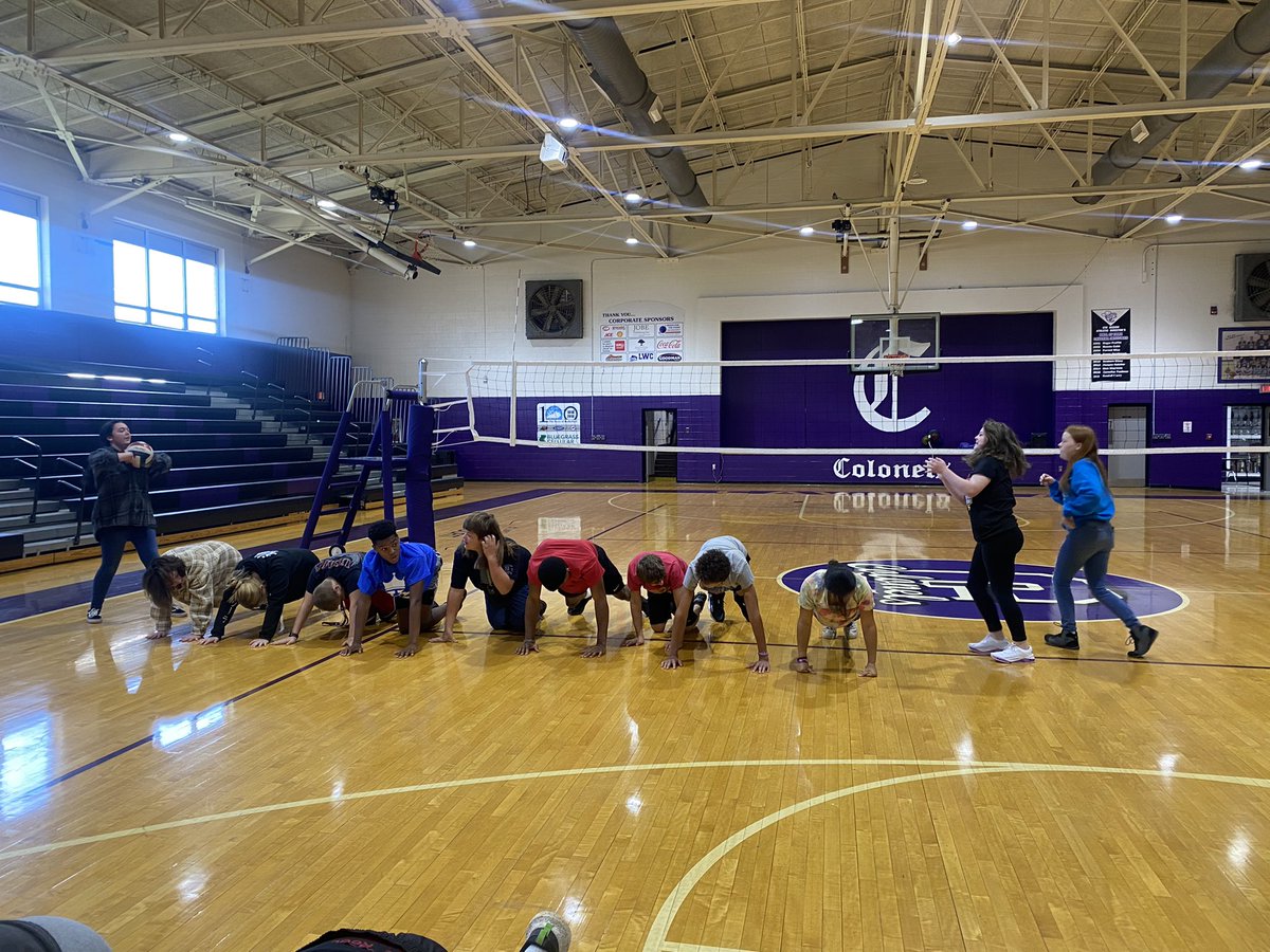 LexeeWilson's tweet image. Lots of fun in PE today. I didn’t capture all classes — here is a few pics ☺️