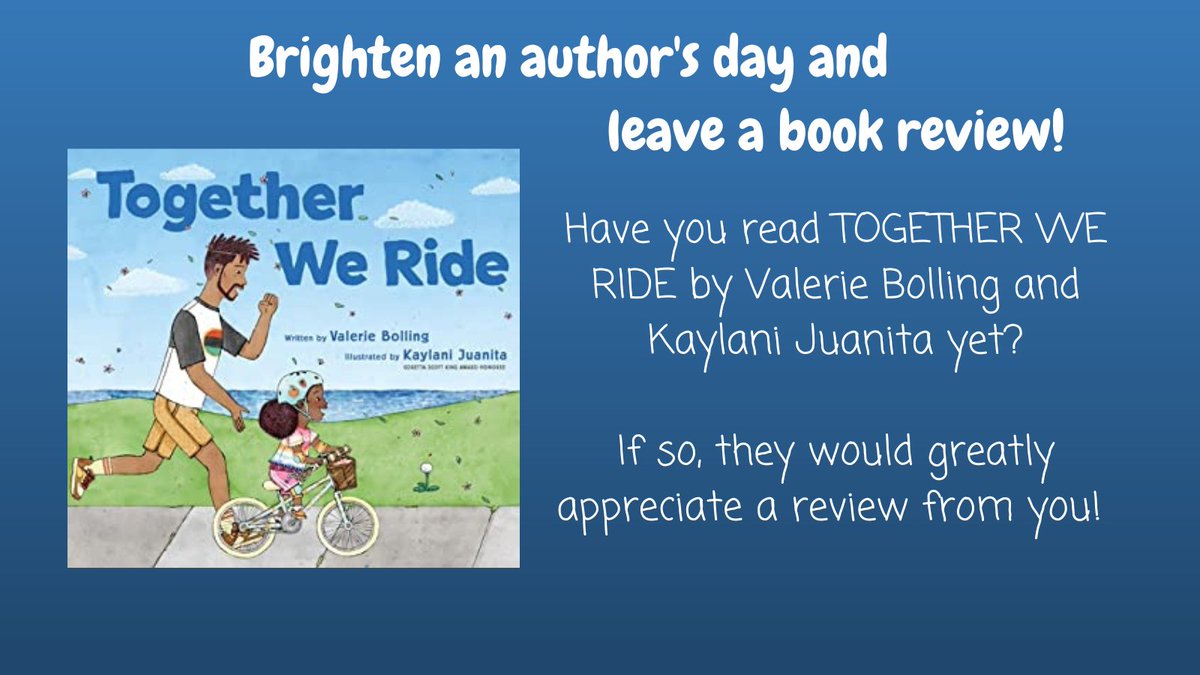 Have you read TOGETHER WE RIDE by @valerie_bolling and @kaylanijuanita yet? If so, they would greatly appreciate a review from you! amazon.com/Together-We-Ri…