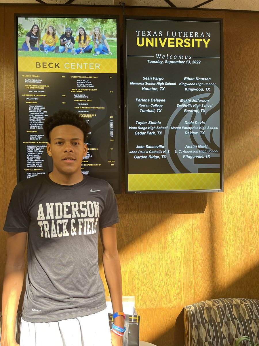 acemiller2004's tweet photo. I’m blessed and extremely grateful to say that I have been given the opportunity to continue to run Track &amp; Field at Texas Lutheran University! Go Bulldogs🖤💛@d_hatcher80 @Coach_Maldy https://t.co/FQGrffmomt