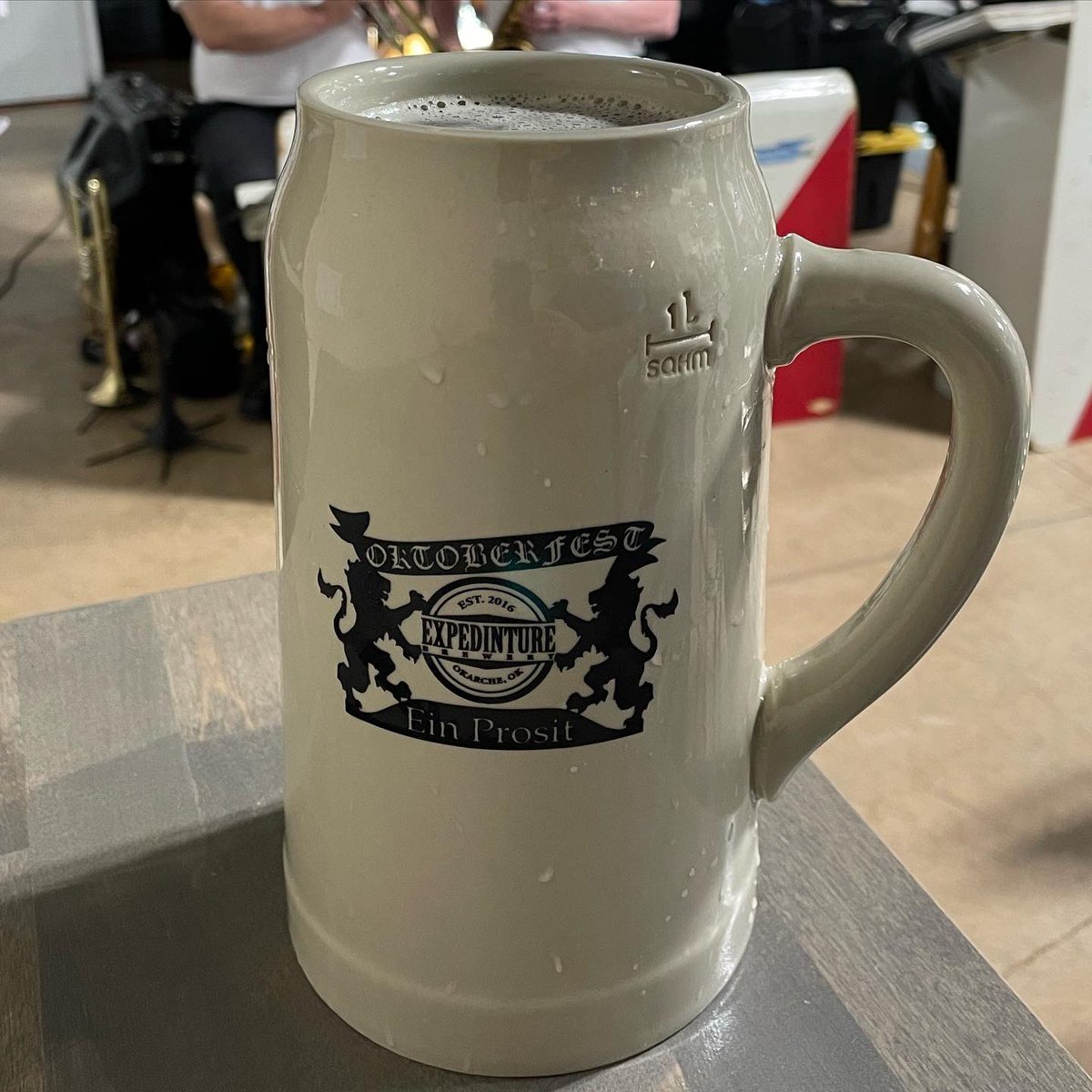 Oktoberfest is this Saturday, swing by for a great selection of German brews, food trucks, and other vendors! We also have limited edition shirts, and other merchandise, while supplies last! #expedinturebrewery #okarchesoldestbrewery #okarchesoldestoktoberfest <a href="/craftbrewersok/">CraftBrewersOK</a>