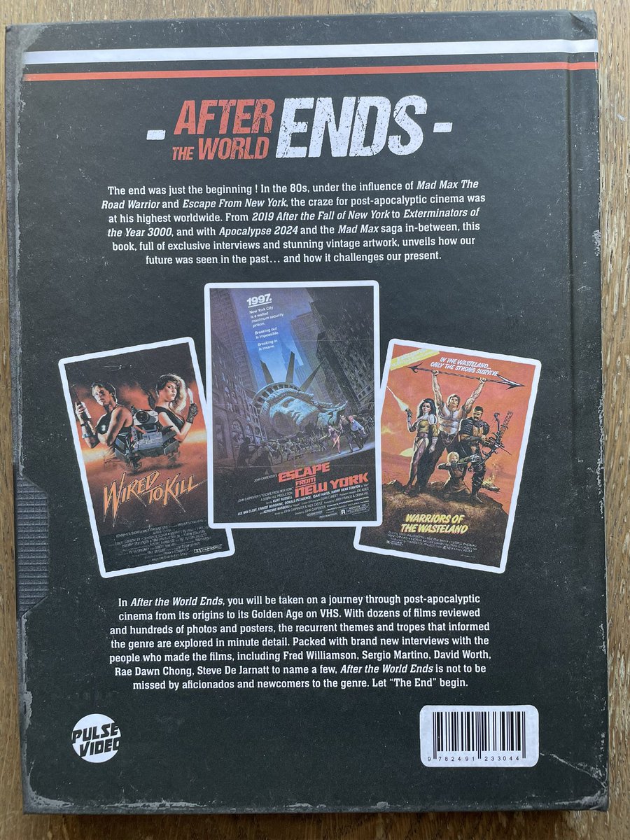 lorcychief's tweet photo. Lovely new arrival ‘After the World Ends: When Post-apocalyptic Movies Were Telling The Future’ #pulsevideo #postapocalypse https://t.co/WLyOFGY3q0