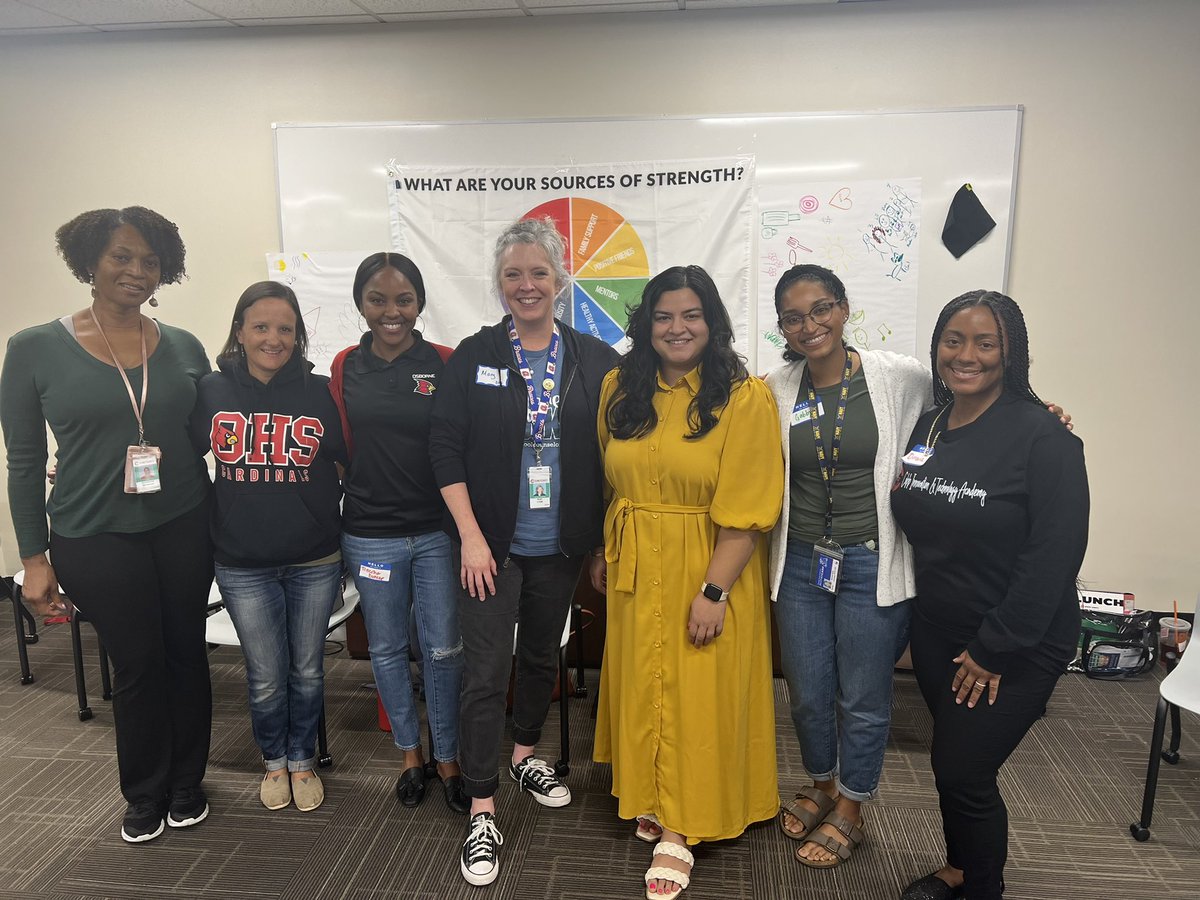 OHSCounselingCC's tweet photo. Sources of Strength Adult Advisor training today. We are excited about learning how this wonderful addition to OHS can help students share Hope, Help, and Strength to other students. https://t.co/zCW02bYDAh