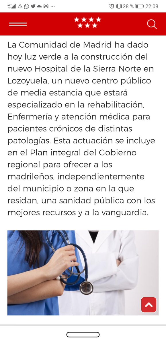 #Zendal... Hospital d mil camas q no puede tener mas d 70 pacientes pq no hay profesionales suficientes para atenderles. 
Sin embargo la presidenta <a href="/IdiazAyuso/">Isabel Díaz Ayuso</a> anuncia la construccion de un nuevo hospital en la Sierra Norte de 100 camas para el mismo tipo de paciente. Genial
😳🤔
