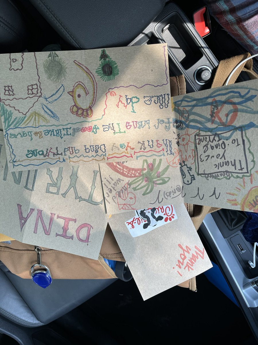 DaniFava_Carson's tweet photo. Yesterday we visited a local group home in Huntington Beach. Here’s a pic of the thoughtful thank you cards! These kids are amazing and have bright futures. But the incredible staff need our help - please consider donating.  https://t.co/nzajnJFq9v
@FutureProofAC https://t.co/7WXRIJGxie