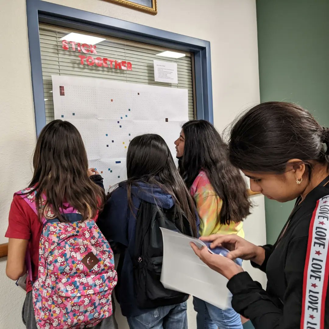 library_kms's tweet photo. Day 1 of classes for digital citizenship on https://t.co/vZhjnpImcj and @byStickTogether and library crew!! #hisdlib #readlearndiscover https://t.co/pNuABPRnbY