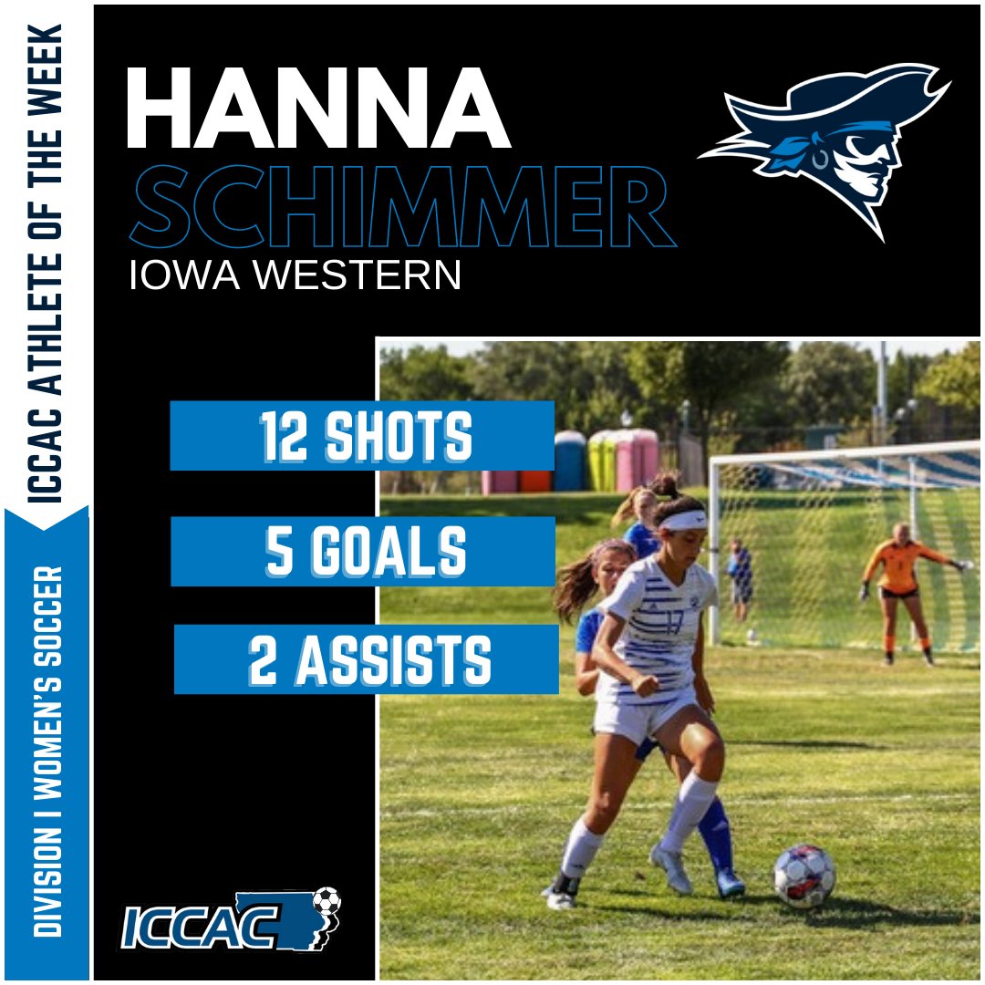 ICCACSports's tweet photo. ICCAC ATHLETE OF THE WEEK
🗓 SEPT. 5-11
WSOC ⚽️
@ReiverWSoccer Hannah Schimmer
@ReiverWSoccer Sydnee Marlow
@ICWOMENSSOCCER_ Lauren Chetty
🔗https://t.co/8UxNQmgskt
#NJCAAWSOC ⚽️ https://t.co/WI5cl4gXQ1
