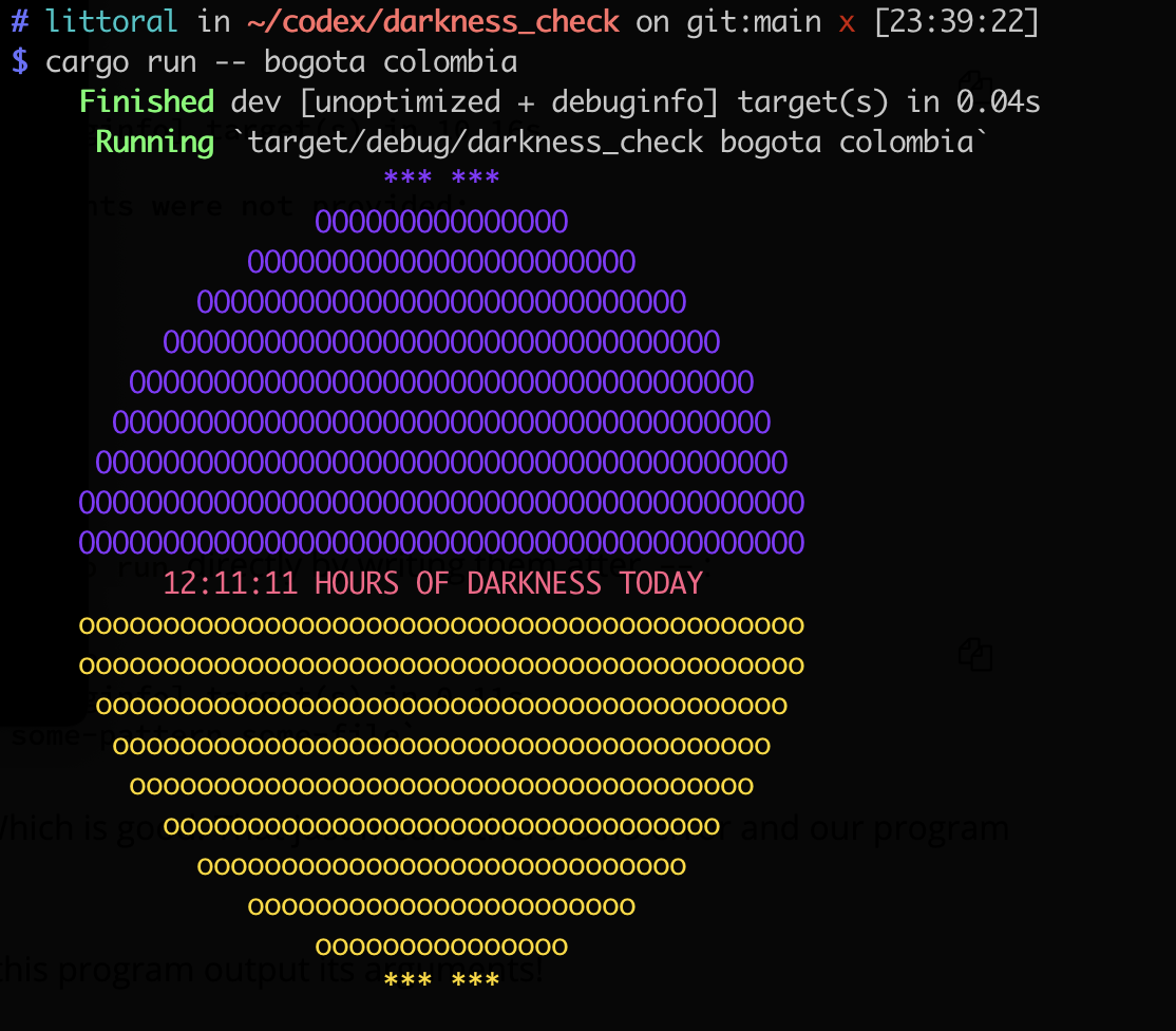 typefree_terror's tweet photo. my first rust cli, brought to you by two api calls, terrible error handling, and living in berlin https://t.co/jZBQF7qSON