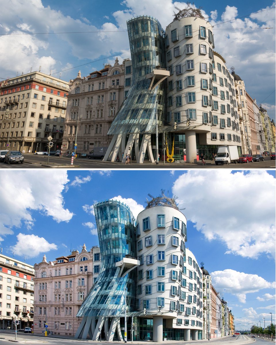 RMBDSolutions's tweet photo. 👩🏼‍💼👨🏻‍💼 #ARCHITECT

📆 Este mes conmemoramos al revolucionario arquitecto canadiense #FrankGehry.

🏙 Ubicado en #Praga, #RepúblicaCheca desde 1996, la Casa Danzante representa una de las más importantes obras del #deconstructivismo.

#arquitectura #arquitecture #diseño #design https://t.co/0sIgKdXlsj