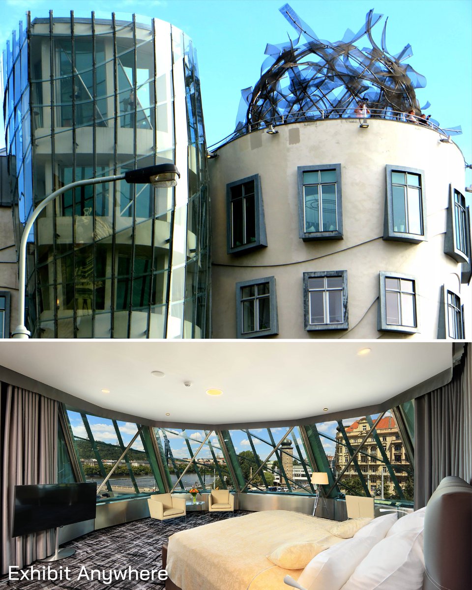 RMBDSolutions's tweet photo. 👩🏼‍💼👨🏻‍💼 #ARCHITECT

📆 Este mes conmemoramos al revolucionario arquitecto canadiense #FrankGehry.

🏙 Ubicado en #Praga, #RepúblicaCheca desde 1996, la Casa Danzante representa una de las más importantes obras del #deconstructivismo.

#arquitectura #arquitecture #diseño #design https://t.co/0sIgKdXlsj