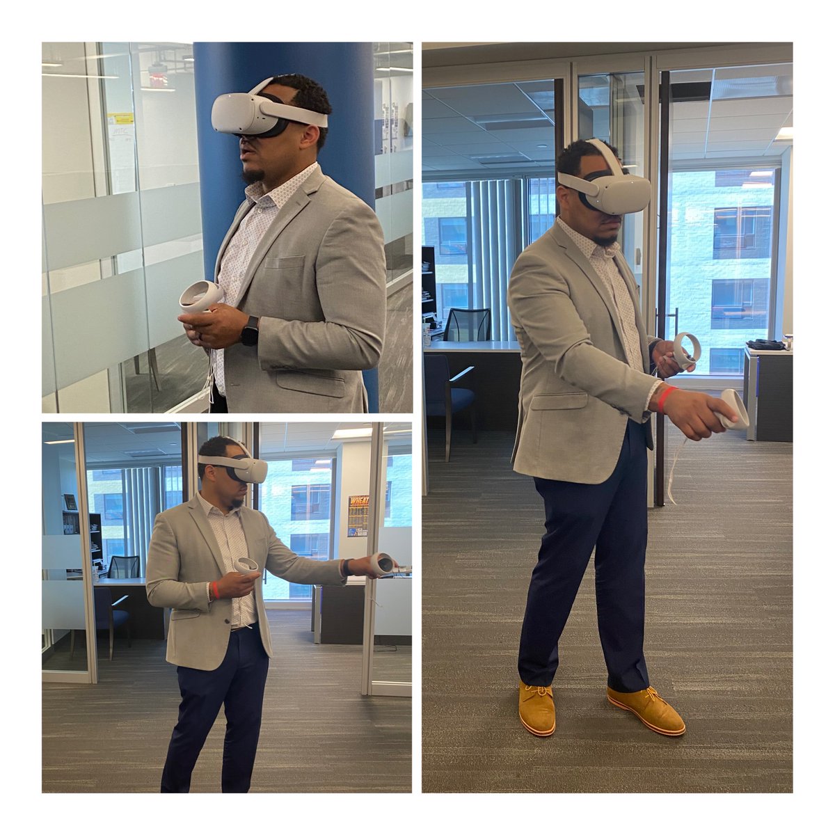 worksourcemd's tweet photo. Did you know #Sept is National #WkDevMonth? 💪
WSM's own #ExecDirector, @A_Featherstone is doing a test run on the latest tool in your #jobsearch tool-bag-- the #VROculus! These will be implemented in our soon-to-come #MobileJobCenter for virtual career exploration! 🙌 https://t.co/MgCSj1hJ7i