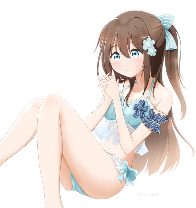 水着しずくちゃん#lovelive #虹ヶ咲 