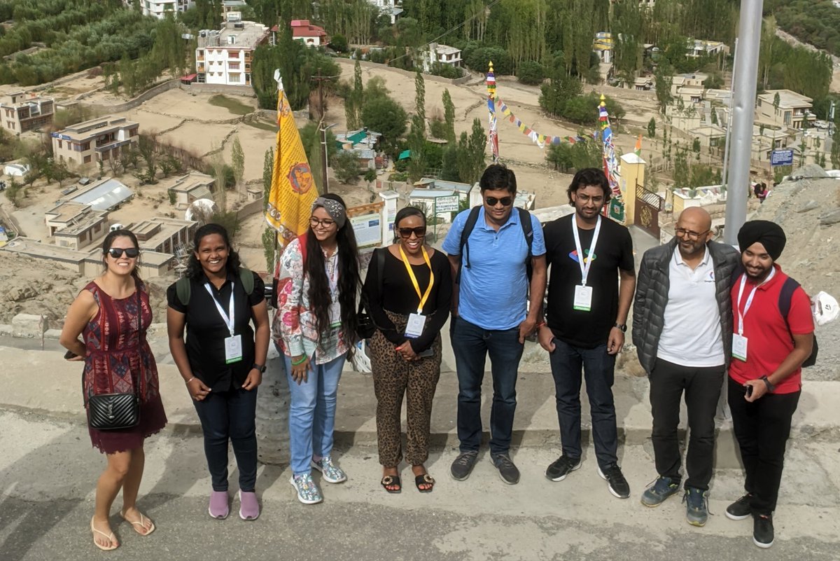 Former US President John Adams once said;

"If your actions inspire others to dream more, learn more, do more and become more, you are a leader"

Yes, I had the privilege of meeting some of them.

<a href="/EricaKHanson/">Erica Hanson</a> <a href="/karthik_padman/">Karthik Padmanabhan</a> <a href="/tripathiuttam/">Uttam Tripathi</a> <a href="/Sequoyah/">Sequoyah Community</a> <a href="/justynapolitans/">Justyna Politańska</a>