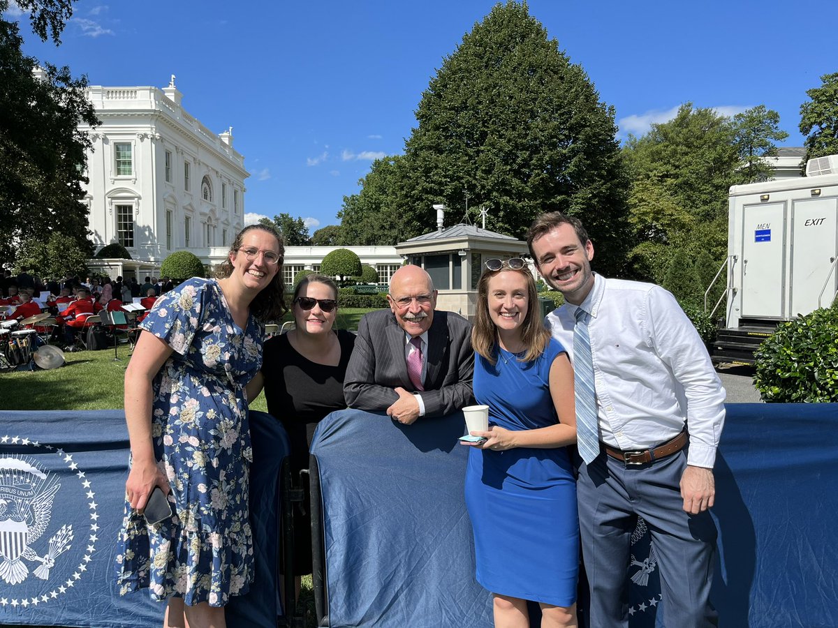 DavidP4AD's tweet photo. The incredibly talented, hardworking @P4AD_ contingent at White House today. So proud of our team. https://t.co/5EQurpEiGc