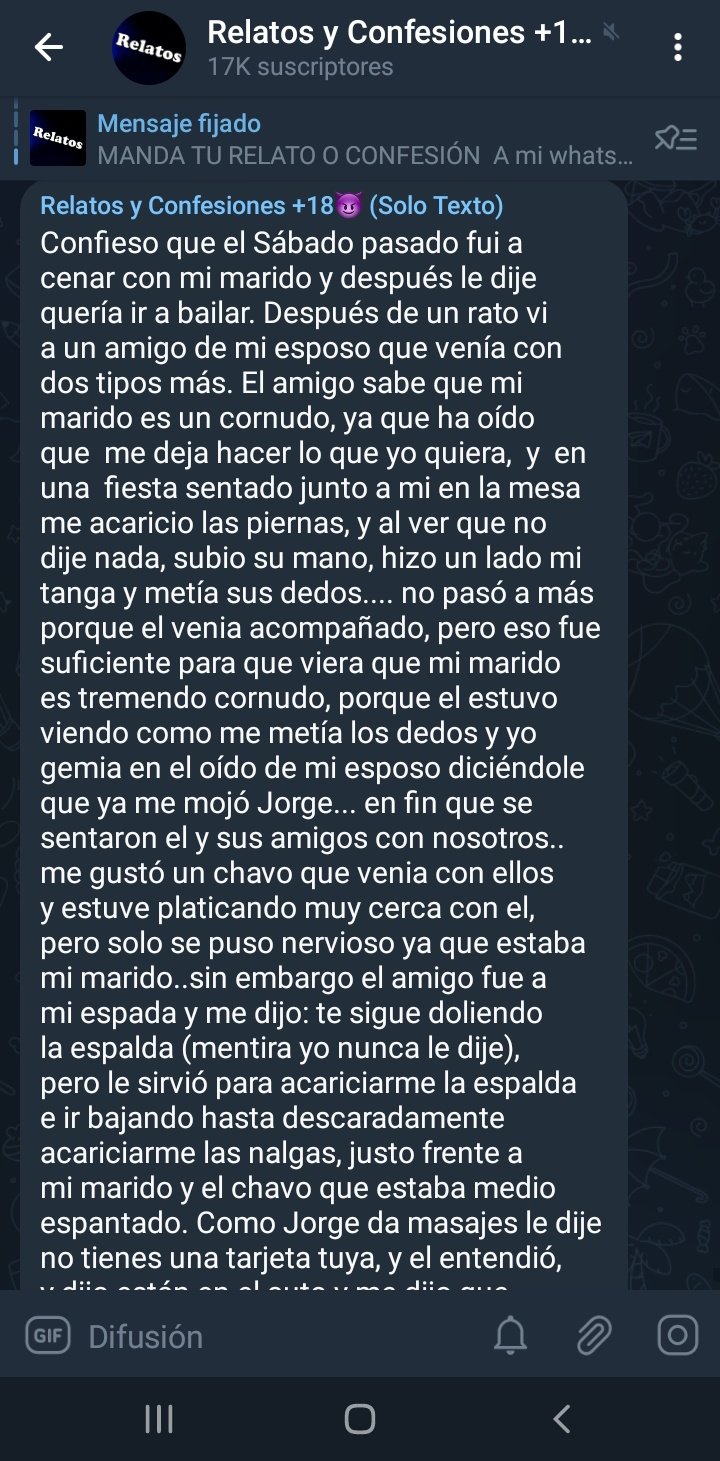 Relatos🔥 +80k on Twitter: " ️CENA DE CORNUDO ️ Si no te gusta solo