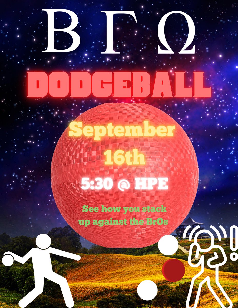 BetaGammaOmega_'s tweet photo. Will you be able to beat the BrOs. Come and find out if you have what it takes this Friday. We start at 5:30!!! https://t.co/aeiDCk9OTQ