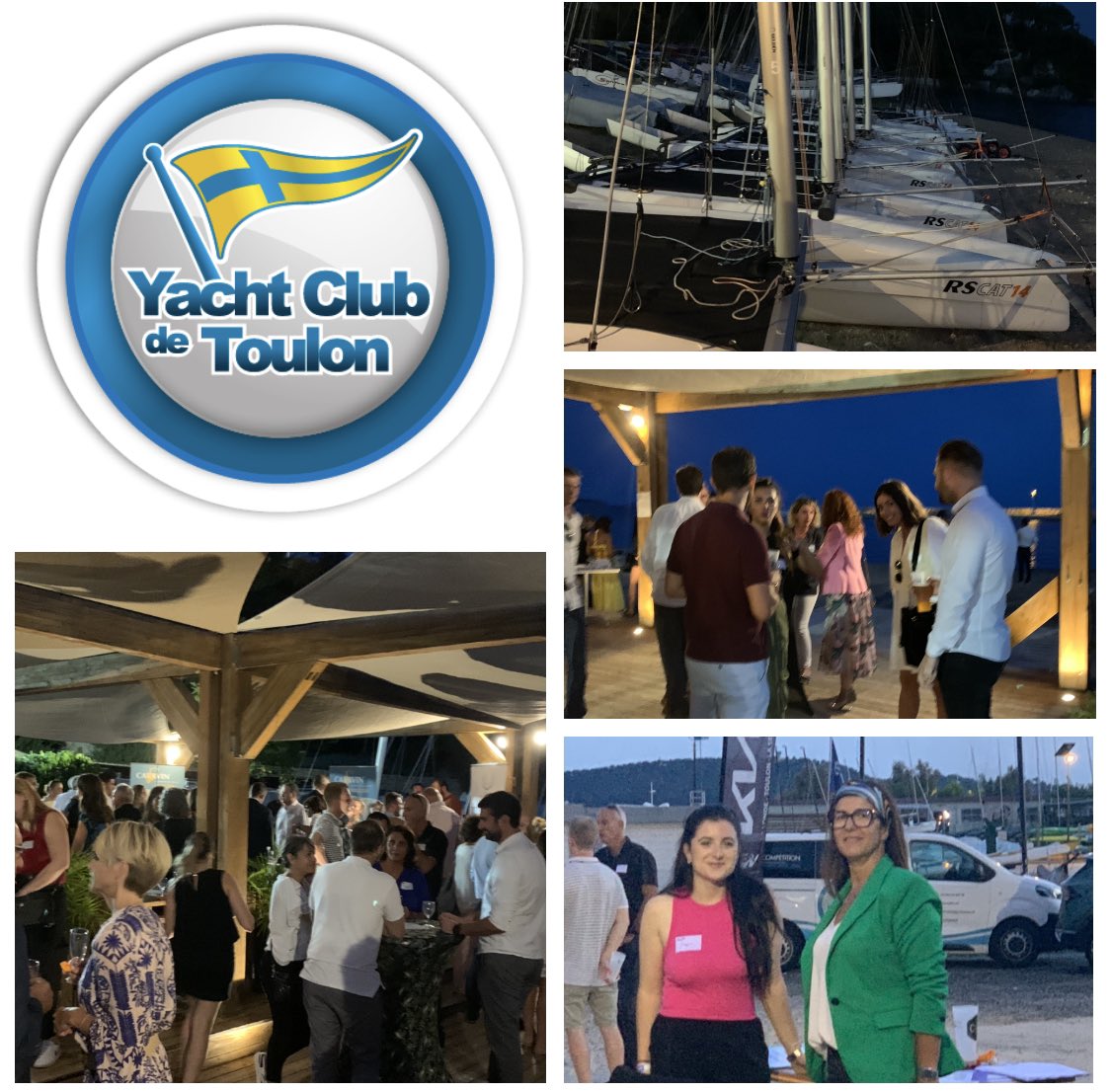 Balazuc2's tweet photo. Très belle #happyhourbusiness de l’#UPV au #yachtclubtoulon 🥂🍹
+ de 160 participants par une magnifique soirée de fin d’été 🌅👏
Merci à #romainmourant dir adj et ses équipes, à la #cavavin de toulon, au staff de l’upv 🙏
Des échanges dans la convivialité, What else ? 😉👍 https://t.co/jVqqR5F301