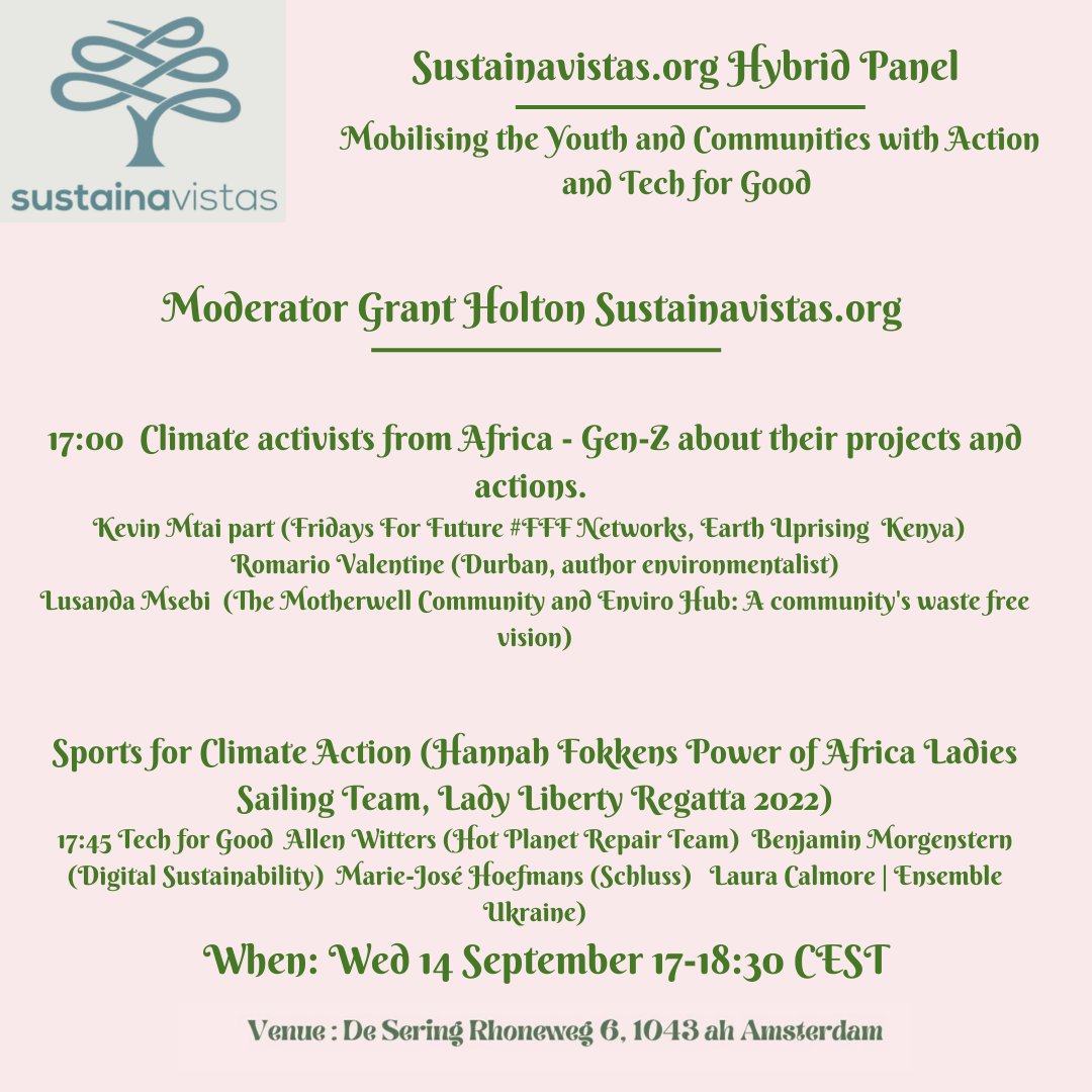 Climate Week Amsterdam tweet media