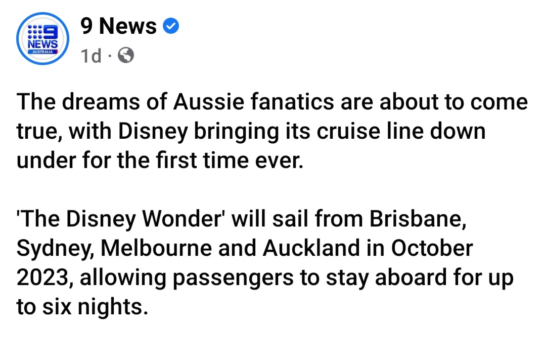 stackels's tweet photo. Peep the not so subtle way our media sees Aussies that love Disney..... https://t.co/LGkaCdP4pF