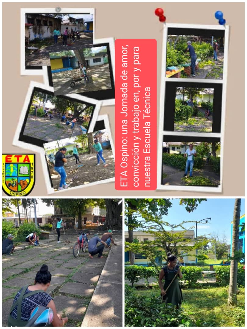 CbitOspino2's tweet photo. #13DeSep desde Nuestra ETA Ospino el #PoderPopularActivo con los Voluntarios y #Bricomiles en una jornada de amor y trabajo para el pronto recibimiento del Año Escolar 2022-2023. @NicolasMaduro @MPPEDUCACION @Fundabit_ @leivi24 @ZEPortuguesa @PrimitivoPsuv https://t.co/oz6FgXW5Qw