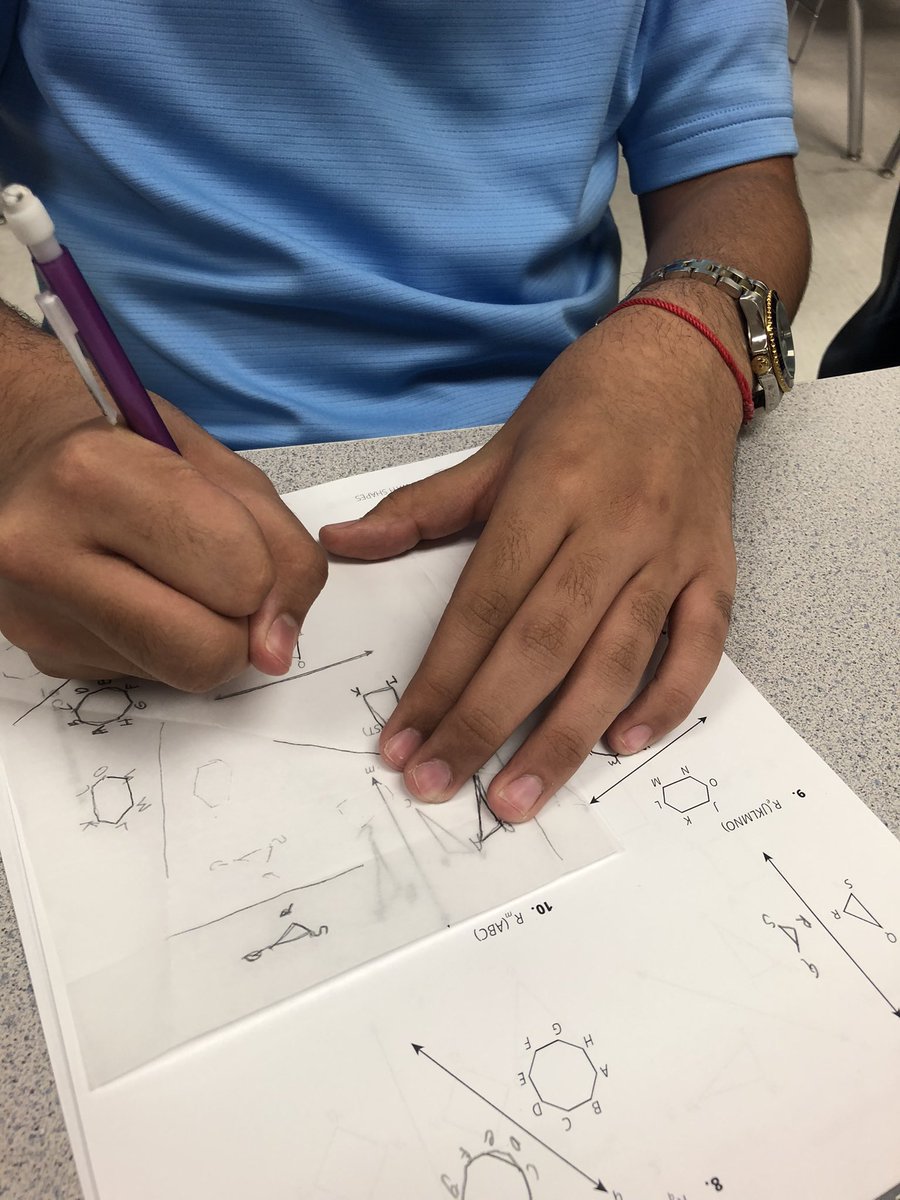 jmartinez_CHS's tweet photo. Geometry Students are using HQIM &amp; Patty Paper to perform Basic Geometric Transformations (Translations, Reflections, Rotations) in class. @ClintHSLions @ClintISD @carnegielearn #LongLiveMath https://t.co/eiYnKKxSvr