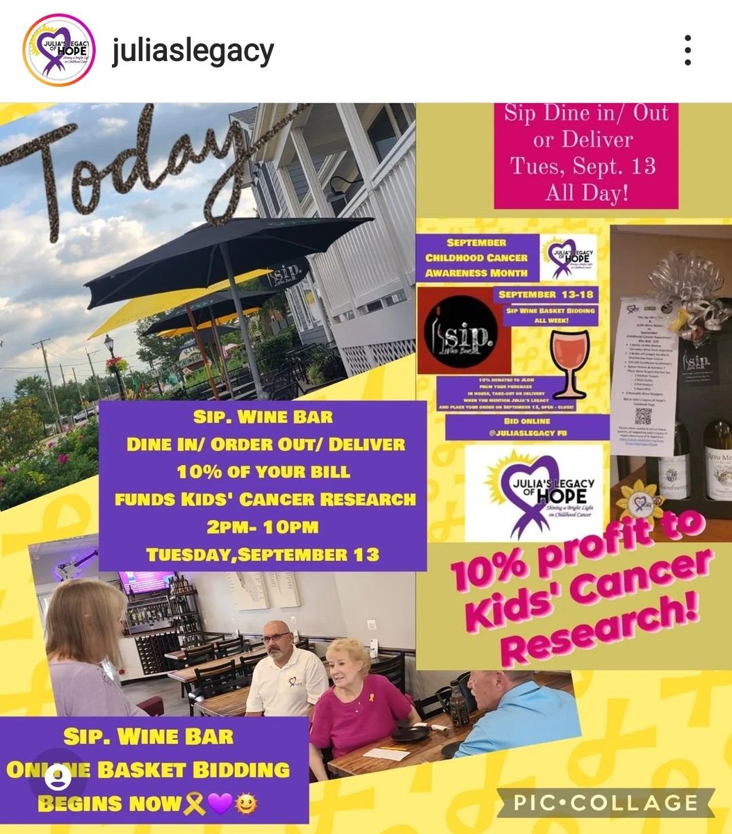Support childhood cancer research through Julia's Legacy of Hope!
