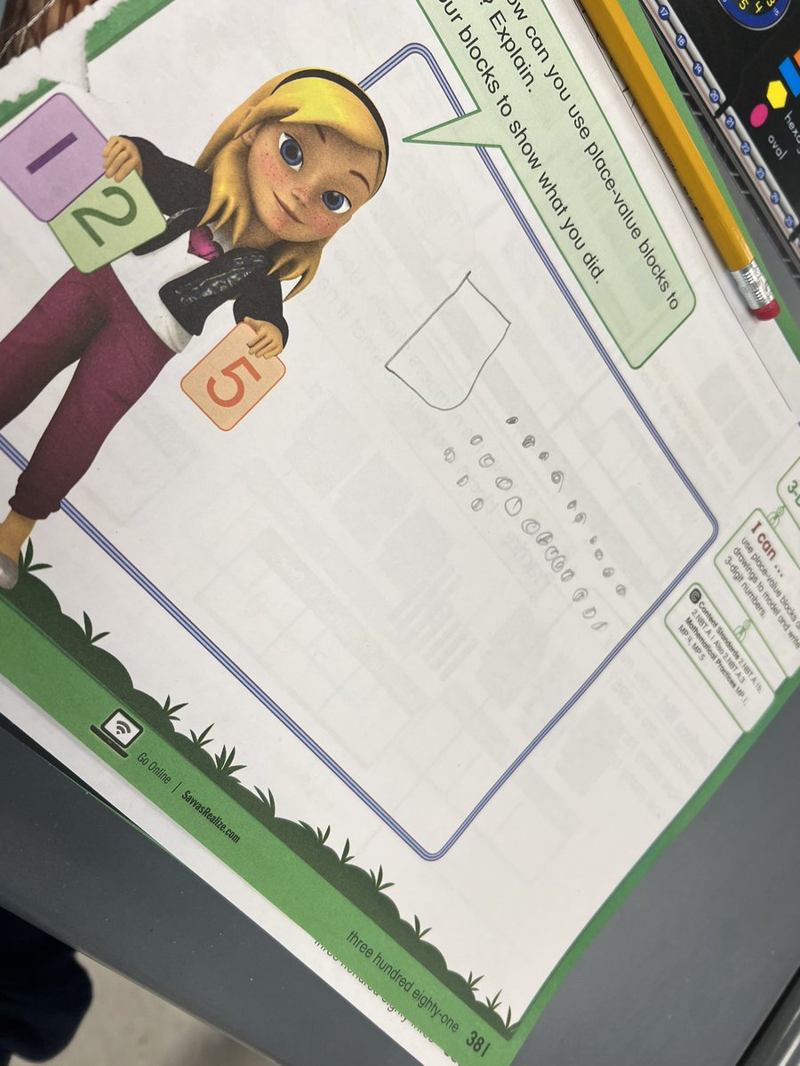 KiserClass's tweet image. During @SavvasLearning Solve &amp;amp; Share time, students have the opportunity to share their responses to math problems. It is amazing how many different ways we can find to arrive at an answer. #WeAreMidview #ProblemSolvers #GotMath #PlaceValue