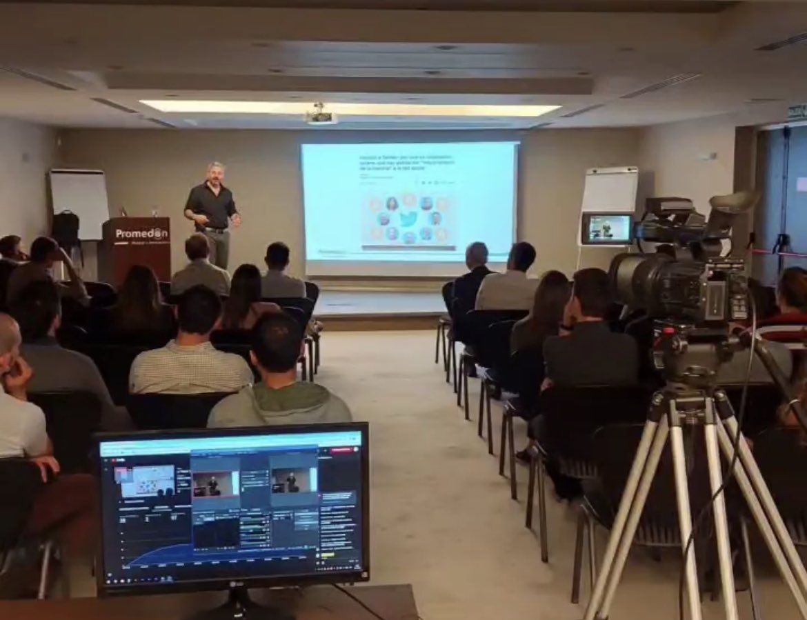 Excelente experiencia con mi charla: La nueva (in) Seguridad en #Promedon. Una empresa que apuesta a la #concientizacion, generando hábitos y una cultura segura para todos sus colaboradores.
Muchas gracias <a href="/luchocba22/">luciano piedracueva</a> y equipo por habernos convocado 🙌🏻

#ciberseguridad #Cordoba