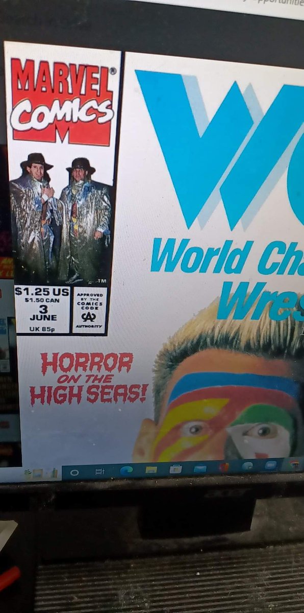 jvfninsanity's tweet photo. I was today years old when I found out that Tracy Smothers was in a WCW comic book from Marvel. #itsabattle https://t.co/WG7Di20RC7