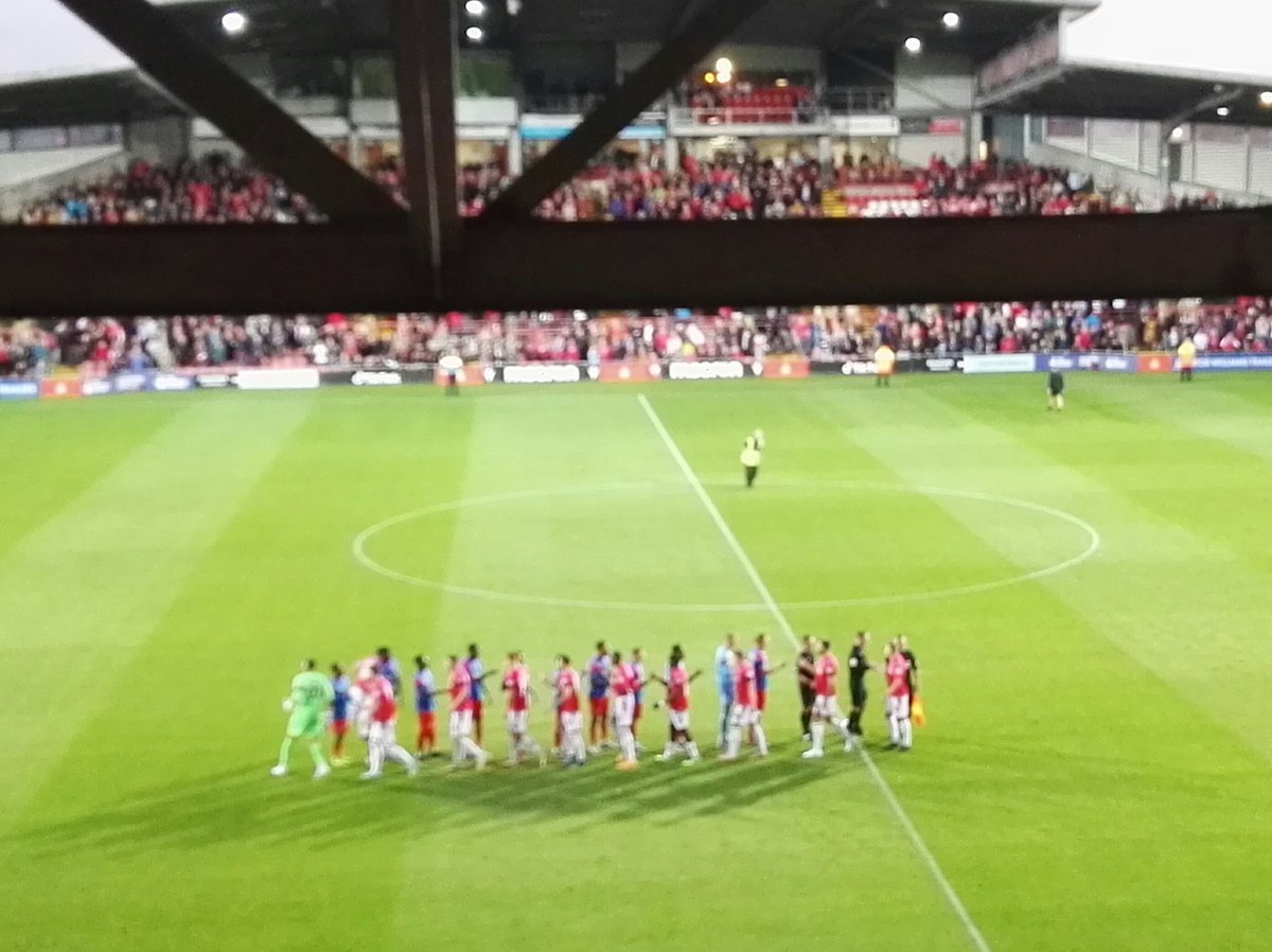 KizWxm's tweet photo. Some champagne football in the first half meant that #WxmAFC had #DagAndRed on the ropes by the interval and we eventually ran out 4-1 winners. Super Paul Mullin and strike partner Ollie Palmer got two apiece but the Reds should have won even more. Nice to have football back. https://t.co/FFEKZRnqek