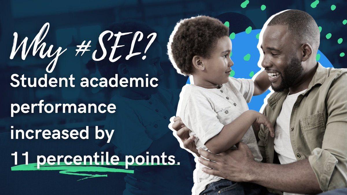 caselorg's tweet photo. Why do 93% of #teachers want a greater focus on social &amp; emotional learning in schools (#SEL)? To boost academic performance for #students across all demographics and backgrounds. Learn more about what the research says here:     

https://t.co/TpbYmayFBV https://t.co/fTVCnQxLca