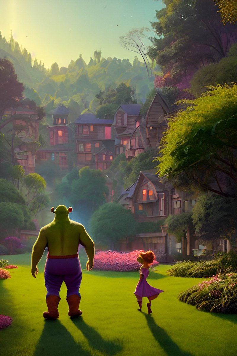 PlumpieB's tweet photo. I got to admit, Shrek 5 or the reboot of Shrek movie be looking Beautiful tho. Nice previews; DREAMWORKS! #Emmys2022 https://t.co/6KiSDCj9Qh